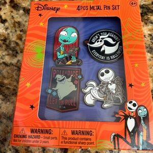 Disney Halloween Metal Pin Set